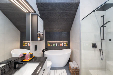 Salle de bains : 2057 Rue de Breda