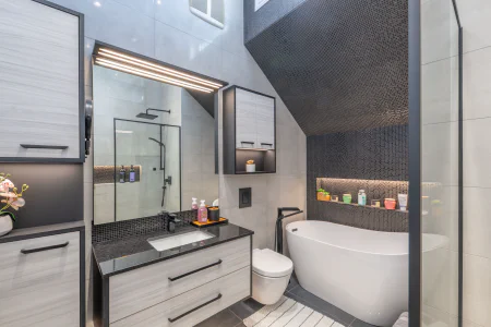 Salle de bains : 2057 Rue de Breda